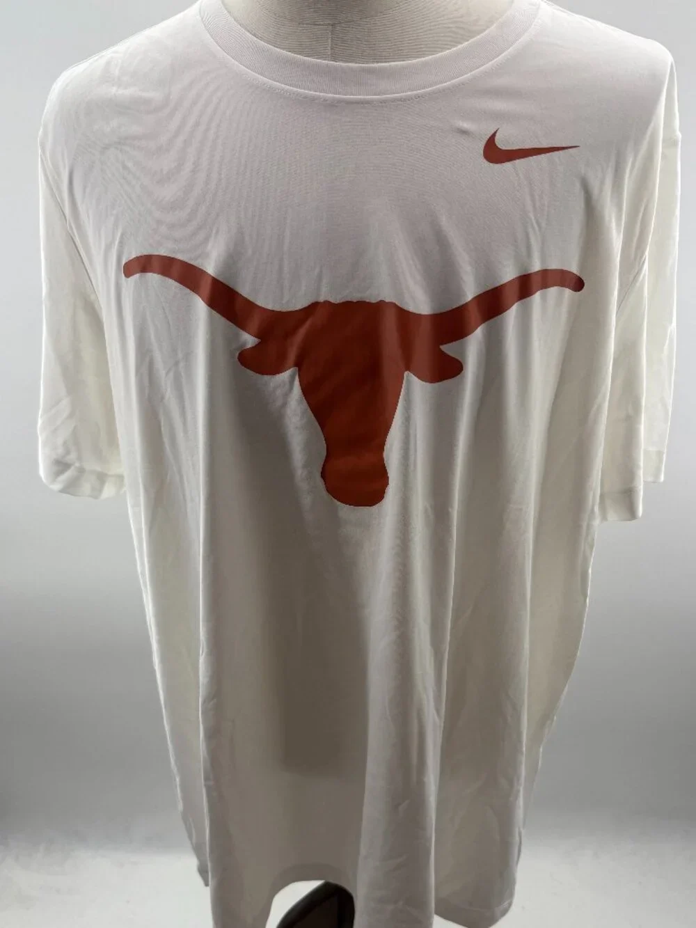 Nike Texas Longhorns Dri-FIT White Tee Shirt Mens XXL New